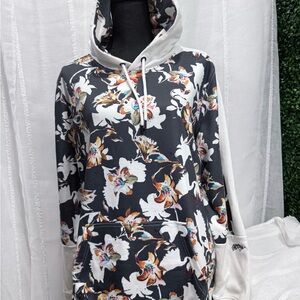 Hooey Women's Boot Barn Exclusive Contrast Floral Print Hoodie